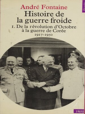 cover image of Histoire de la guerre froide (1)